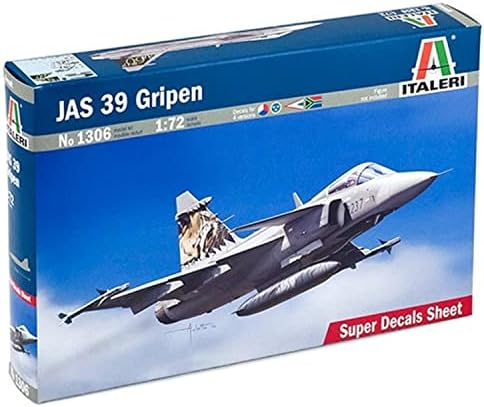 Italeri Jas 39 Gripen Aircraft Model 1306S Italeri