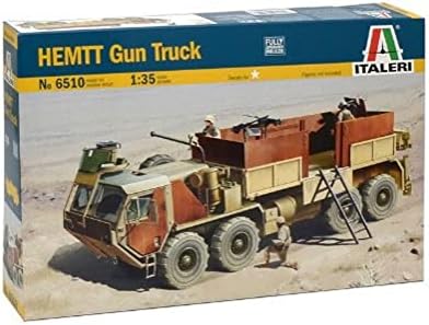 Модель грузовика Hemtt Gun Truck 1:35 от Academy, длиной 280 мм и с наклейками для одной версии Academy