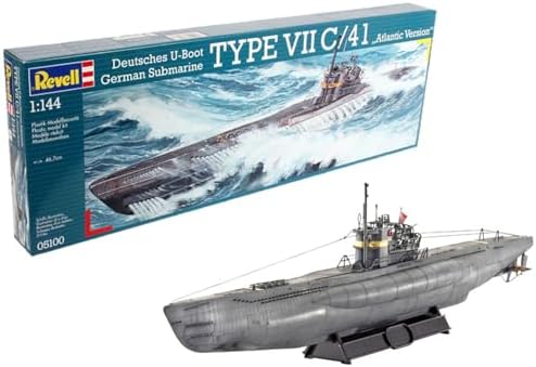 Revell of Germany U-Boat Typ VIIC/41 Plastic Model Kit Revell