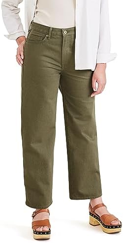 DOCKERS Women's High Straight Fit Jeancut Pant Dockers