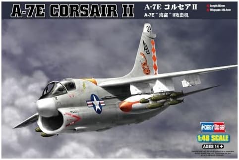 Hobby Boss HY80345 A-7E Corsair II Airplane Model Building Kit Hobby Boss