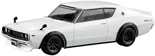 Aoshima Nissan C110 Skyline GT-R Custom White 1:32 Scale Model Kit Aoshima