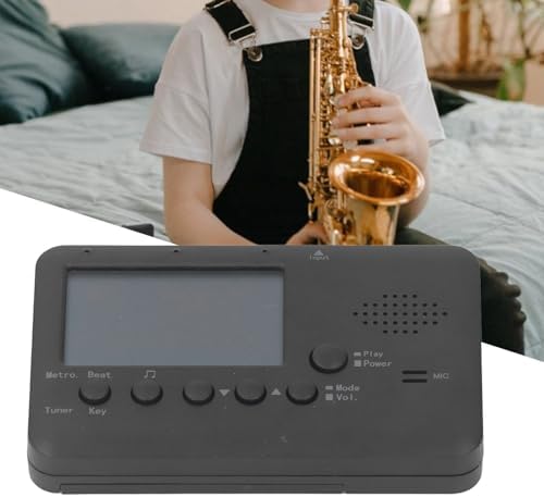 VGEBY Wind Instrument Tuner, High Sensitivity Portable Universal Electronic Metronome Saxophone Accessories Metronomes for Saxophone Flute Trumpet General Accessories, VGEBYbsgy4ghix8 Vgeby