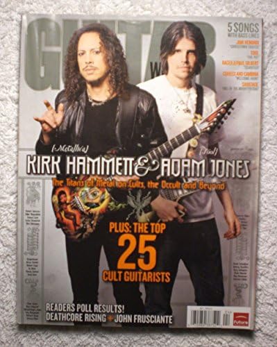 Журнал Guitar World — выпуск с Кирком Хэмметтом (Metallica) и Адамом Джонсом (Tool), апрель 2009 Guitar World Magazine