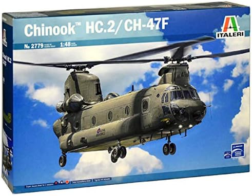 Вертолёт Италери Чинук HC.1/Ch-47D, масштаб 1:48, длина 340 мм, с декалями Italeri