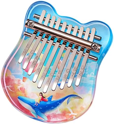 Kalimba 10 keys Thumb Piano Mbira Finger Piano Gift for Beginners Professional CaHMaH