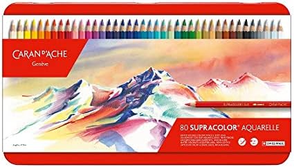 Caran D'ache Caran D''Ache Supracolor II Set of 80 Colors (3888.380) CARAN d'ACHE