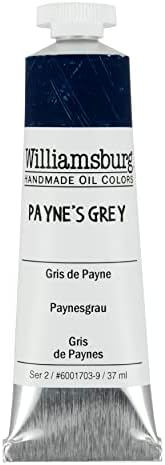 Williamsburg Handmade Oil Color 37ml Payne's Grey GOLDEN