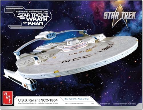 AMT Star Trek II: The Wrath of Khan U.S.S Reliant 1:537 Scale Model Kit Amt