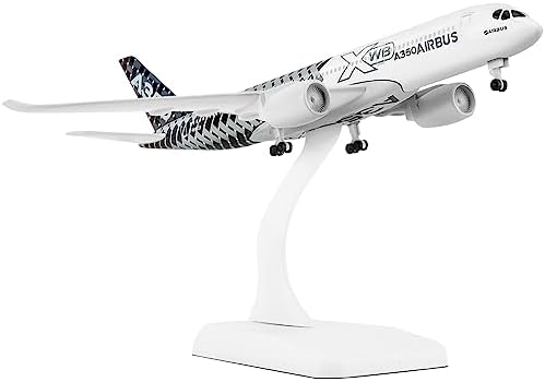 1:300 Scale Airbus A350 Web Model Plane Diecast Model Aircraft Kits for Collection and Gift Busyflies