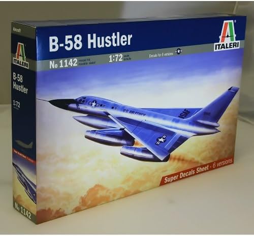 Italeri B-58 Hustler Model Kit, 409mm Length Italeri