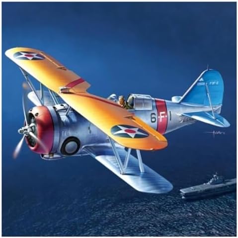 Academy Models F3f-2 Vf-6 Fighting Six, Scale 1/48,Model Kits Academy