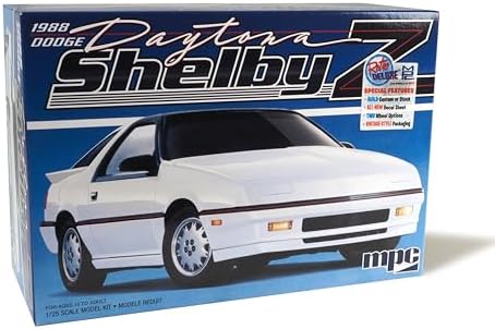 MPC 1988 Dodge Shelby Daytona 1:25 Scale Model Kit Mpc