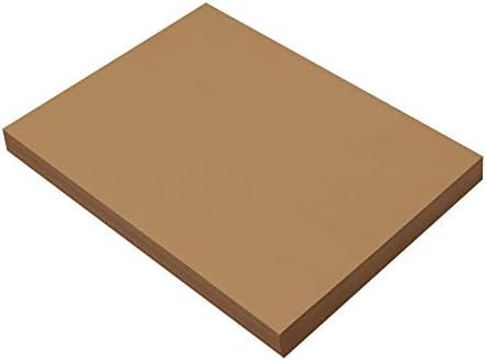 Prang (Formerly SunWorks) Construction Paper, Light Brown, 9" x 12", 100 Sheets Prang