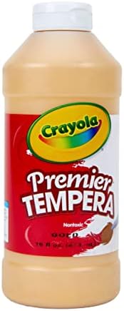 Краска для рисования Crayola Темпера, безопасная для детей, 480 мл, в бутылке с дозатором Crayola