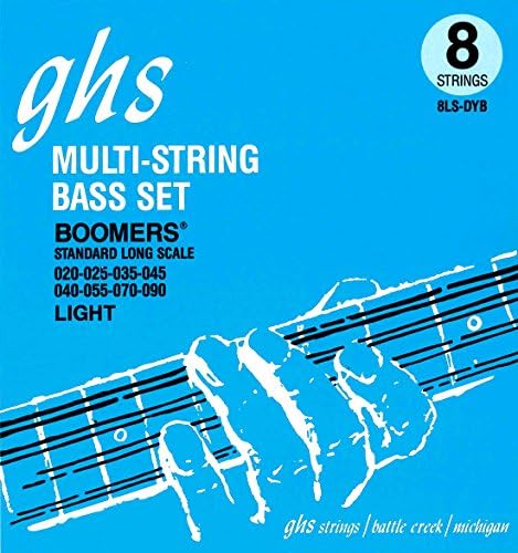 8 String Bass Set Regular GHS Strings