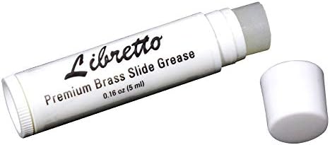 Libretto Premium Brass Slide Grease Stick, 0.16 oz (5 ml), Odorless & Pure, Great Materials from Japan, 100% Special-blended Formula, Thick & Sticky, Best to Extend Life of Trumpet, French Horn & Tuba Libretto