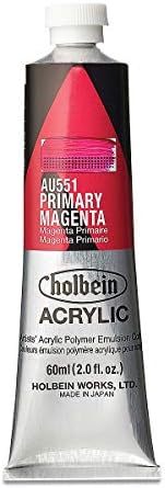 Holbein - Artist Heavy Body Acrylic - 60ml Tube - Primary Magenta Holbein