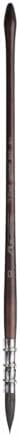 Mairtini Professional Grade 611 Series Mixed Squirrel Mop Round Fine Tip Watercolor Brush, 0# M MAIRTINI