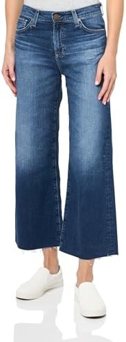 AG Adriano Goldschmied Women's Saige High Rise Straight Wide Leg Jean AG Adriano Goldschmied