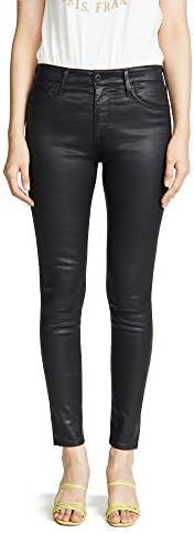 AG Adriano Goldschmied Women's Farrah Leatherette High-Rise Skinny Fit Ankle Pant AG Adriano Goldschmied