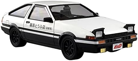 Aoshima Initial D: Takumi Fujiwara 86 Trueno Toyota 1:24 Scale Model Kit Aoshima