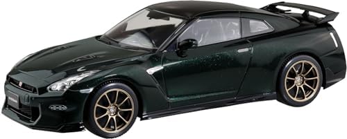 Автомобильная модель Aoshima Nissan R35 GT-R 2024, масштаб 1/32, 28 деталей, без покраски и клея Aoshima