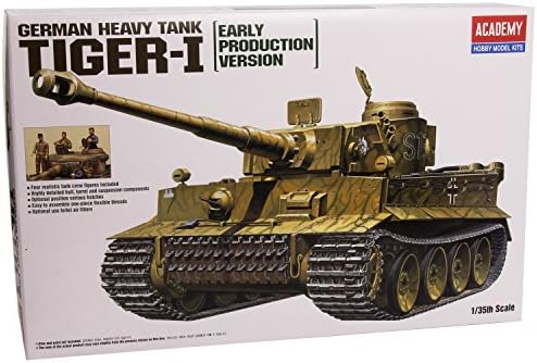 Модельный набор Academy ACA13264 1:35 Pz.Kpfw.VI Tiger I Early для детей от 14 лет и взрослых Academy