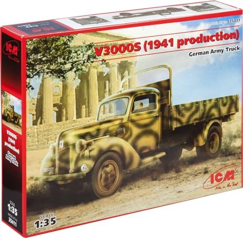 ICM Models V3000S German Army Truck Building Kit Icm