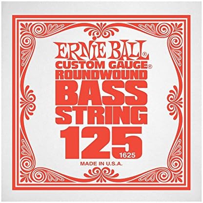 Струна для бас-гитары Ernie Ball 1625, диаметром 0,125 дюйма, идеальная для профессионалов Ernie Ball