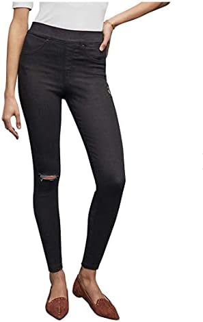 SPANX Women's Distressed Denim Skinny Pants Spanx