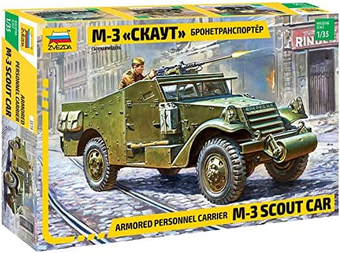 Zvezda M3 Scout Car (1/35 Scale) Zvezda