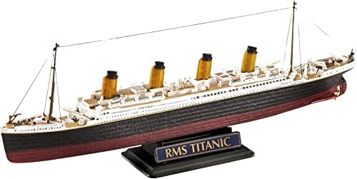 Revell 05727 R.M.S Titanic Plastic Model Kit Gift Set, White Revell