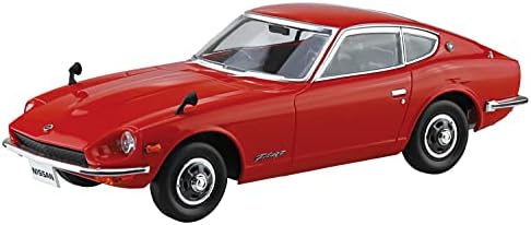 Aoshima 13-B The Snap Kit Series S30 Fair Lady Z Red Color Coded Plastic Model Aoshima