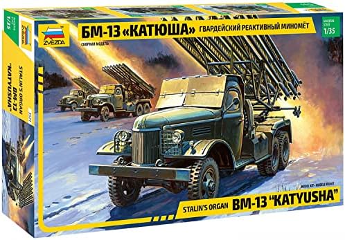 Zvezda 500783521 – 1:35 WWII BM-13 Katiusha Zvezda