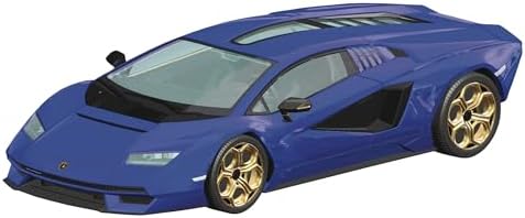 Aoshima Lamborghini Countach LPI 800-4 (Metallic Blue) 1:32 Scale Model Kit Aoshima