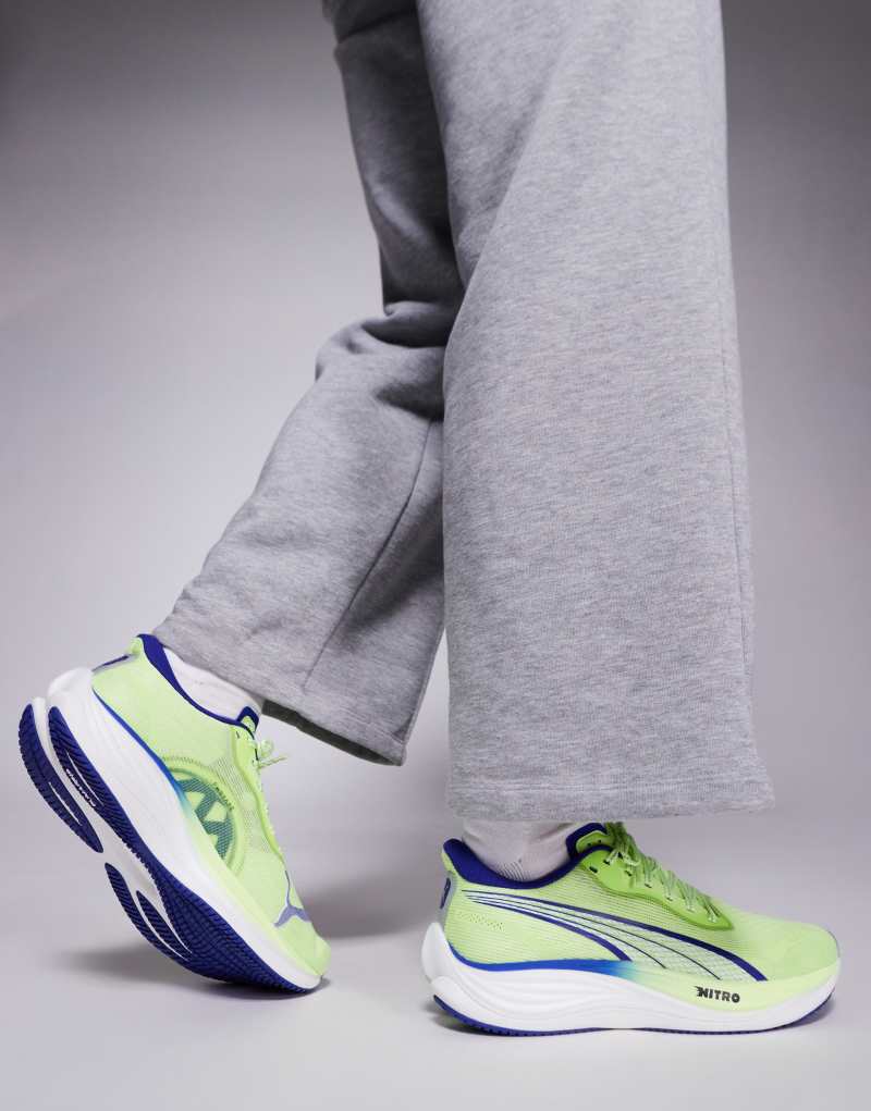 PUMA Velocity Nitro 3 sneakers in fizzy apple green Puma