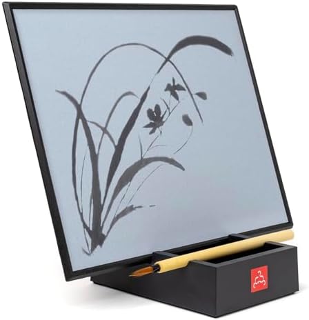 The Original Buddha Board Art Set: Water Painting w/ Bamboo Brush & Stand for Mindfulness Meditation – Inkless Drawing Board - Painting & Art Supplies – Ideal Relaxation Gifts for Women or Men Buddha Board