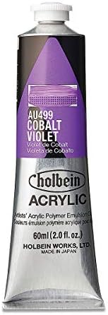 Holbein - Artist Heavy Body Acrylic - 60ml Tube - Cobalt Violet Holbein