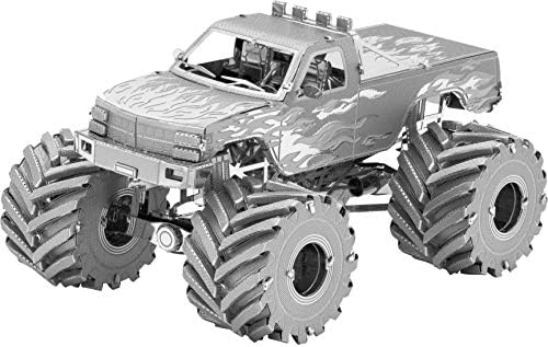 Fascinations Metal Earth Monster Truck 3D Metal Model Kit Metal Earth