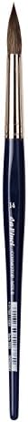 da Vinci Watercolor Series 5530 CosmoTop Mix B Paint Brush, Round Synthetic/Natural Mix, Size 14 (5530-14) Da Vinci Brushes