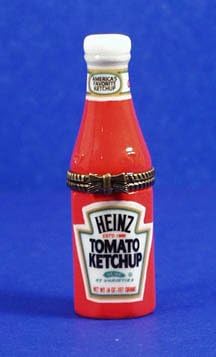 Heinz Tomato Ketchup PHB Hinged Trinket Box Midwest of Cannon Falls