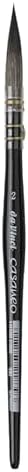 CASANEO 490 Series Extra Long Tied Brush TAM 0 Da Vinci Brushes Defet