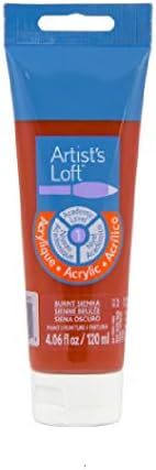 Artist's Loft Acrylic Paint, 4 oz (Burnt Sienna) Paints