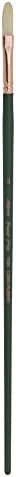 Silver Brush Limited 1032-3 Grand Prix Long Filbert Paintbrush for Oil Painting, Size 3, Long Handle Silver Brush Limited