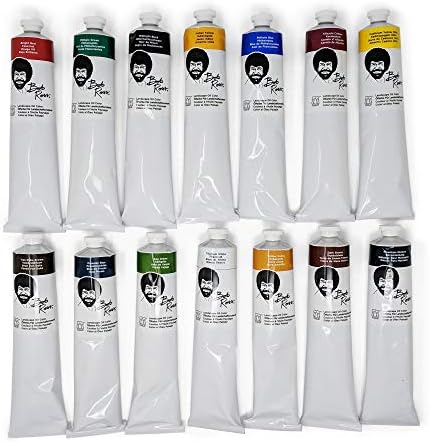 Bob Ross Landscape Oil Full Set of 14 Paints (200ml Tubes) Bob Ross