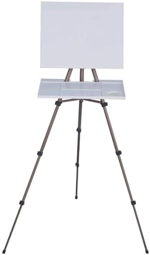 MEEDEN Watercolor Easel Stand for Painting: Adjustable Travel Plein Air Painting Easel - Collapsible Portable Tripod for Artists Adults Beginners at Home Outdoor Studio MEEDEN