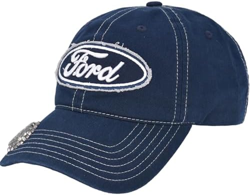 Ford Truck Hat, Logo Mesh Adjustable Baseball Cap with Curved Brim Concept One