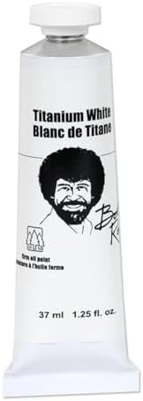 Bob Ross MR6010 37-Ml Artist Oil Color, Titanium White Weber