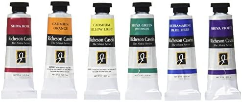 Jack Richeson Jack Riches on Casein Artist Color Theory (Set of 6), 1.25 Fl Oz (Pack of 6), Multicolor Jack Richeson